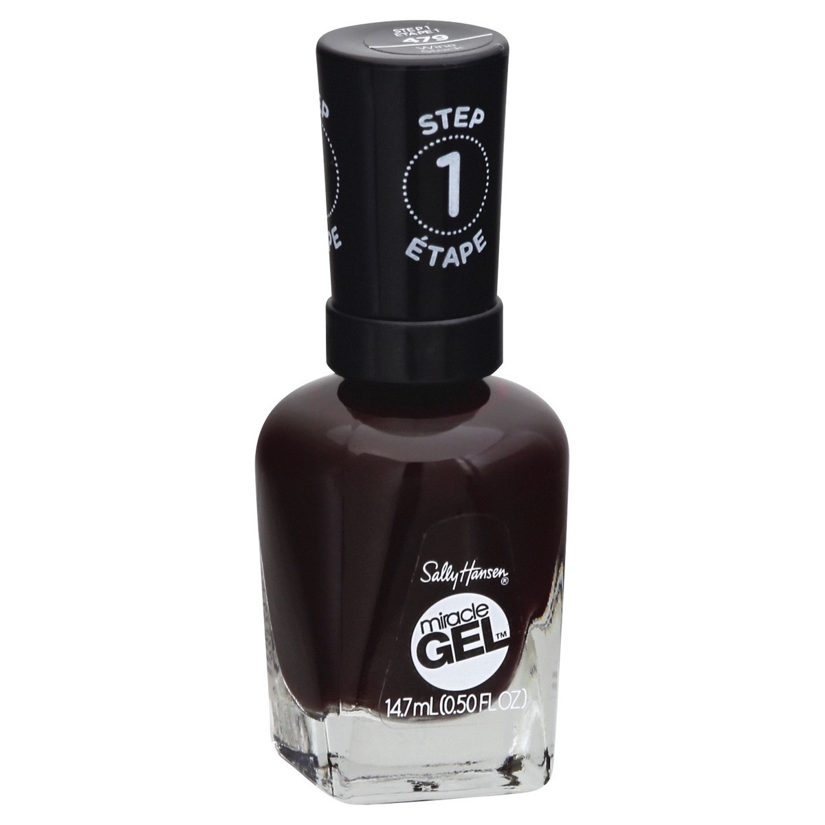 slide 5 of 9, Sally Hansen Miracle Gel Wine Stock 479 Gel Color 14.7 ml, 14.70 ml