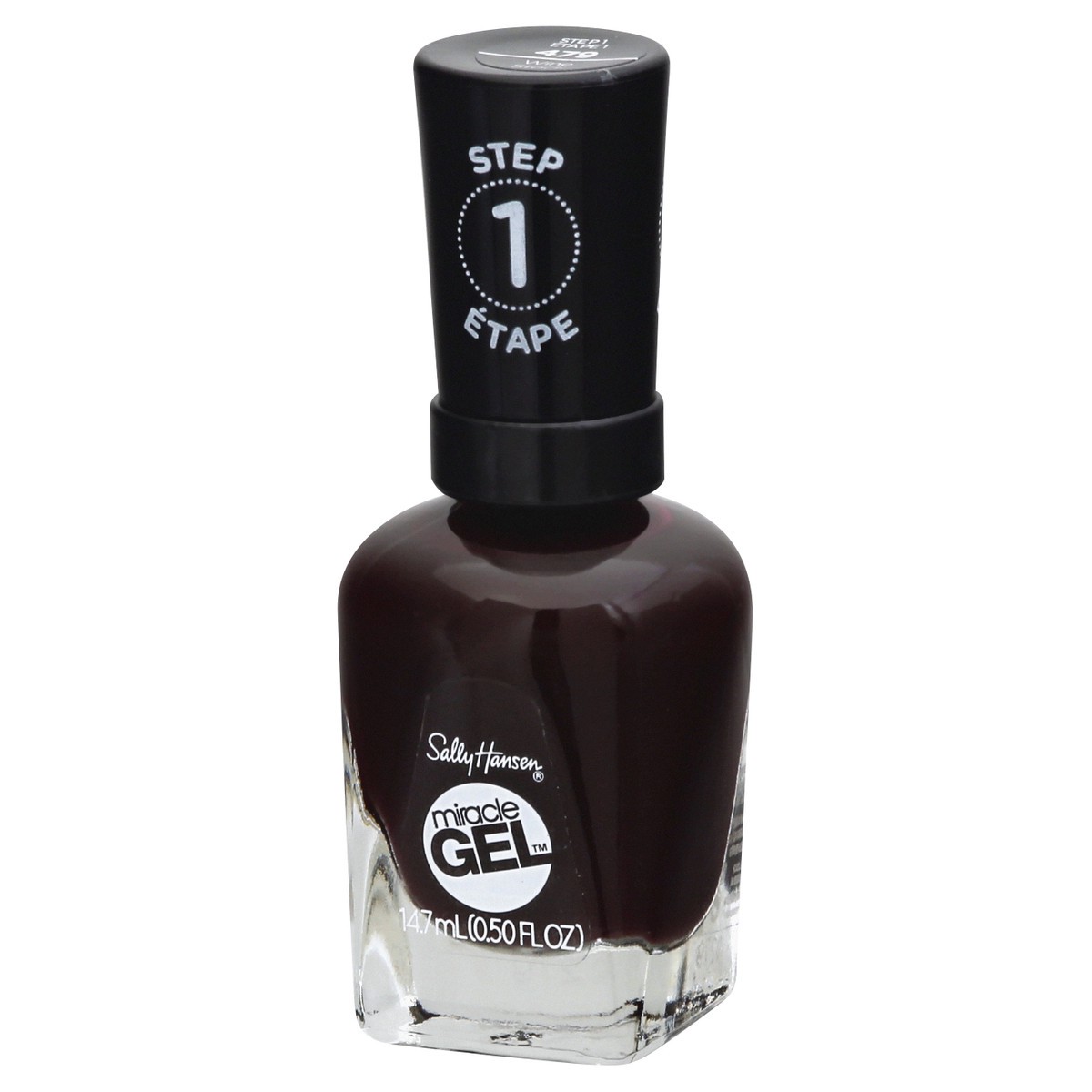 slide 9 of 9, Sally Hansen Miracle Gel Wine Stock 479 Gel Color 14.7 ml, 14.70 ml