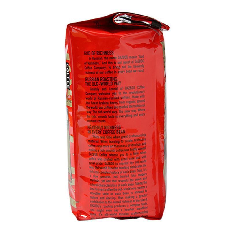 slide 4 of 4, Dazbog Coffee Dazbog KO Blend Dark Roast Whole Bean Coffee - 11oz, 11 oz