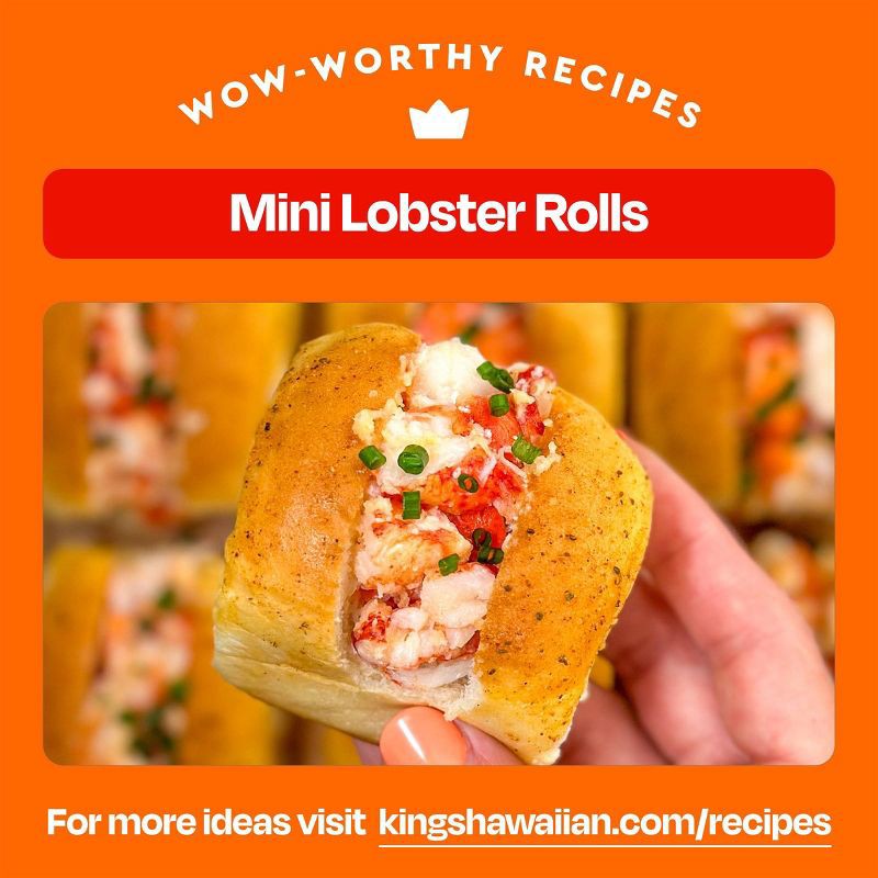 slide 5 of 8, King's Hawaiian Sweet Rolls - 24ct /24oz, 24 ct; 24 oz