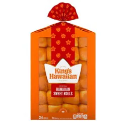 King's Hawaiian Sweet Rolls - 24ct /24oz