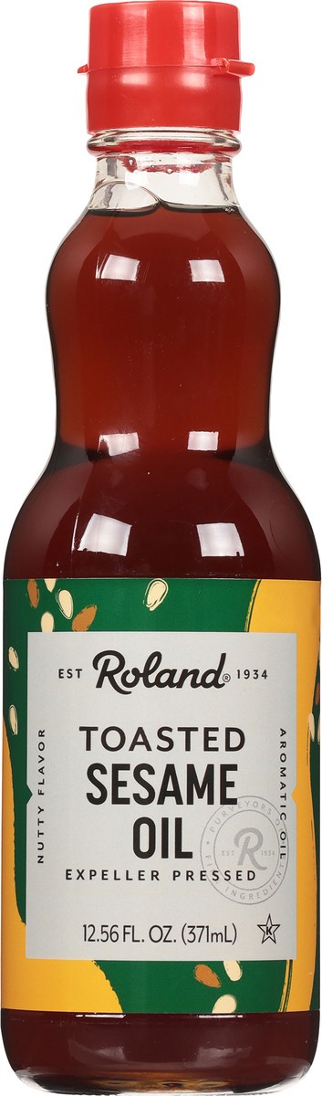 slide 6 of 11, Roland Toasted Sesame Oil 12.56 fl oz, 12.56 fl oz
