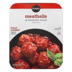 Publix in Marinara Sauce Meatballs