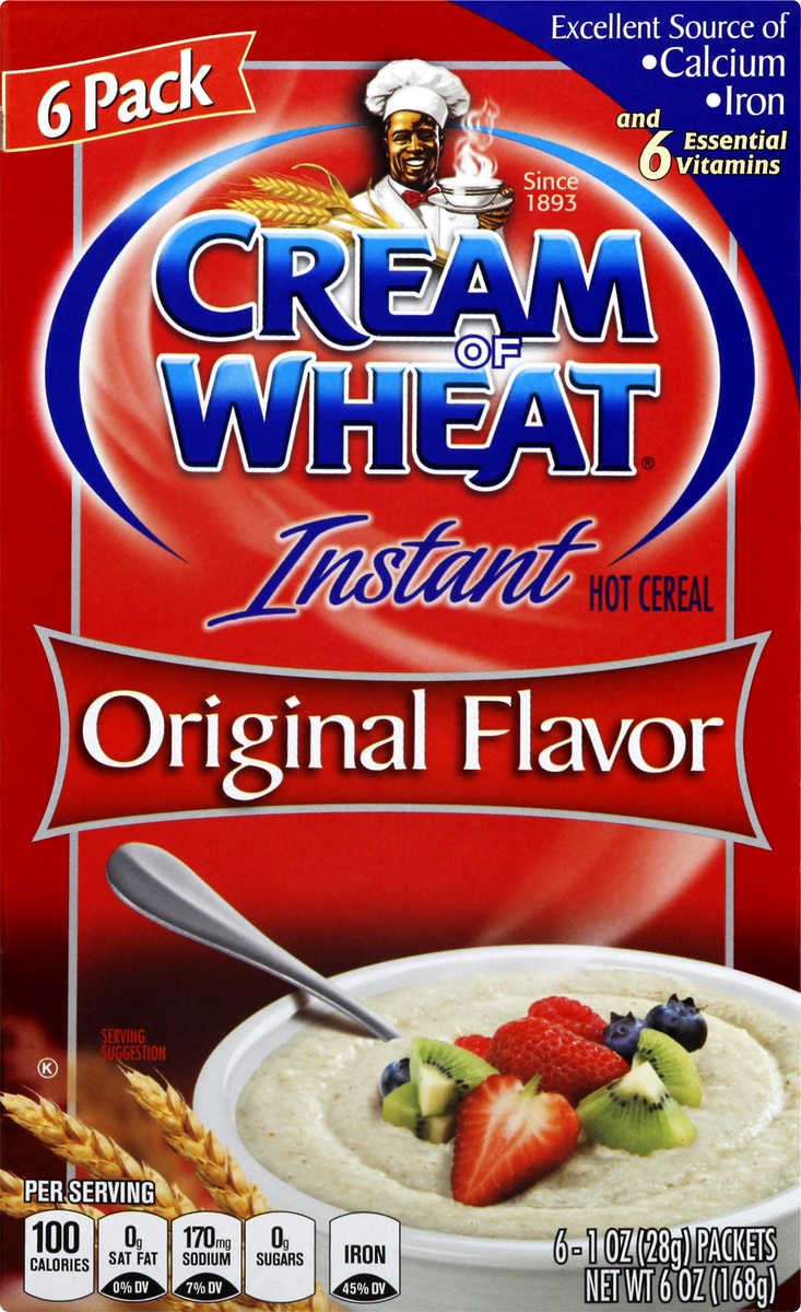 slide 9 of 11, Cream Of Wheat Instant Original Hot Cereal 6 ea, 6 ct