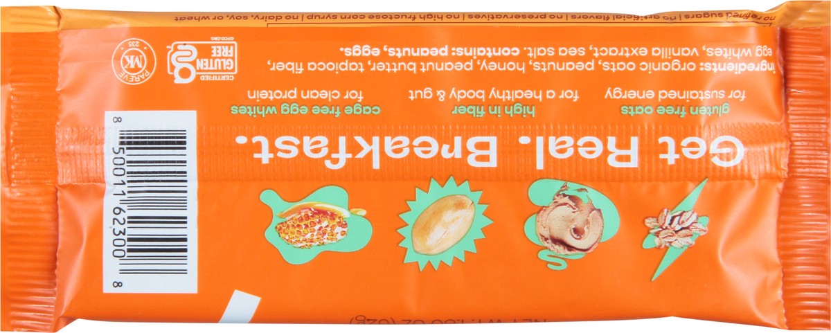 slide 10 of 13, Over Easy Peanut Butter Breakfast Bar, 1.8 oz