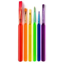 Triangle Paint Brushes By Creatology