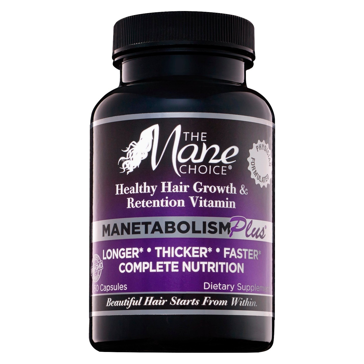 slide 1 of 1, The Mane Choice Manetabolism Multivitamin Capsules, 60 ct