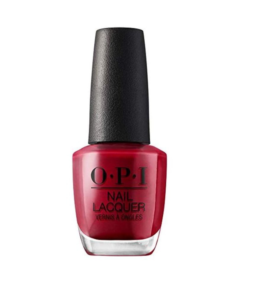 slide 1 of 1, OPI Red Nail Lacquer, 0.5 fl oz