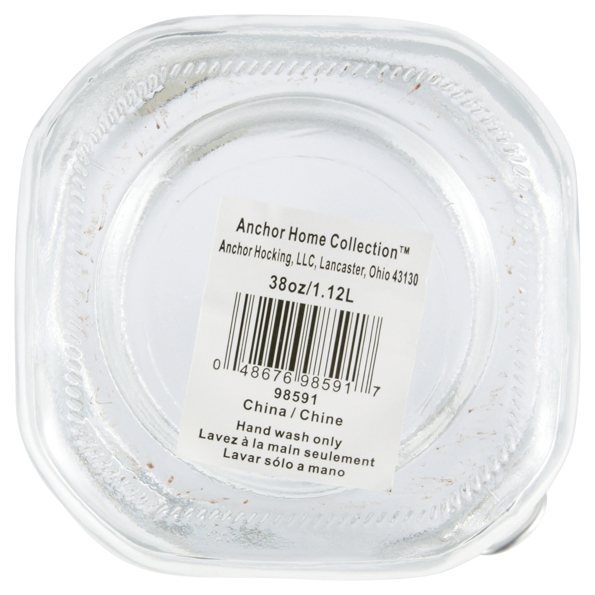 slide 2 of 3, Anchor Hocking Clamp Top Jar, 33 oz