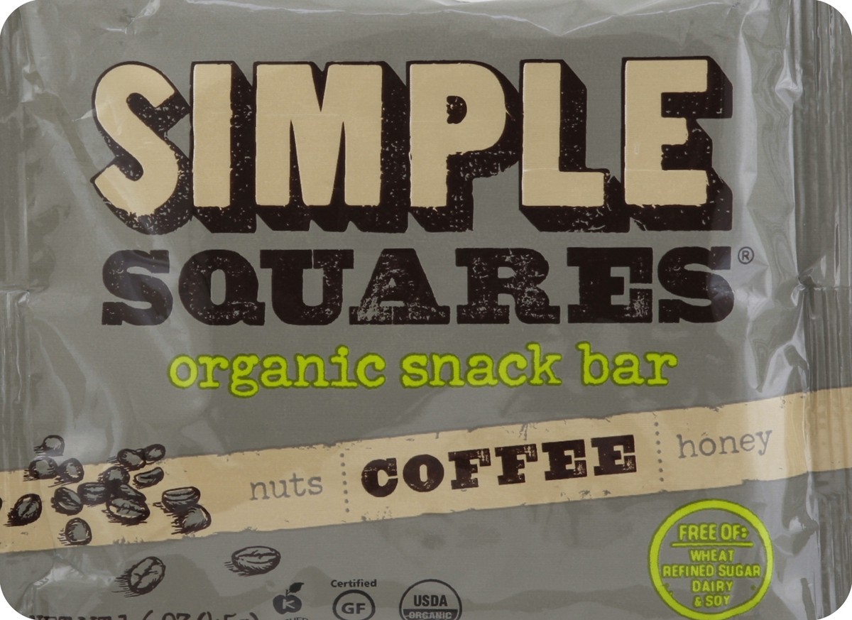 slide 1 of 6, Simple Squares Snack Bar 1.6 oz, 1.6 oz