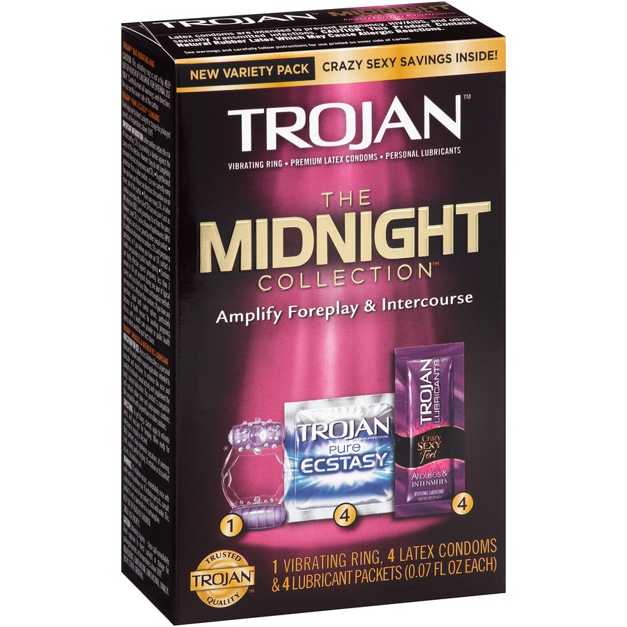 slide 2 of 6, Trojan The Midnight Collection Variety Pack, 1 ct