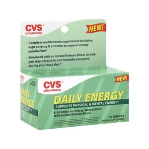 slide 1 of 1, CVS Pharmacy Daily Energy Tablets, 50 ct