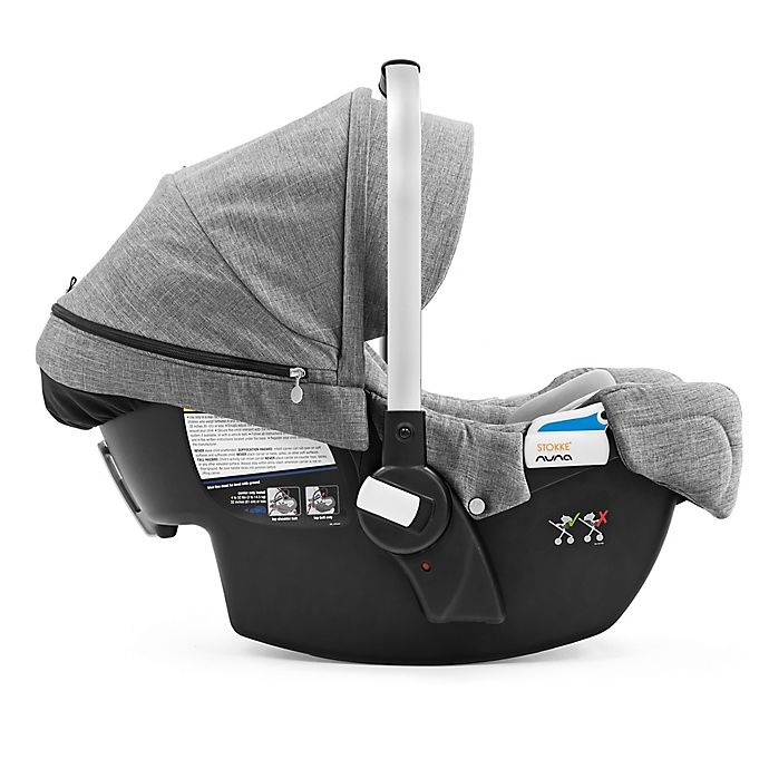 slide 3 of 5, Stokke Pipa by Nuna Infant Car Seat - Black Melange, 1 ct