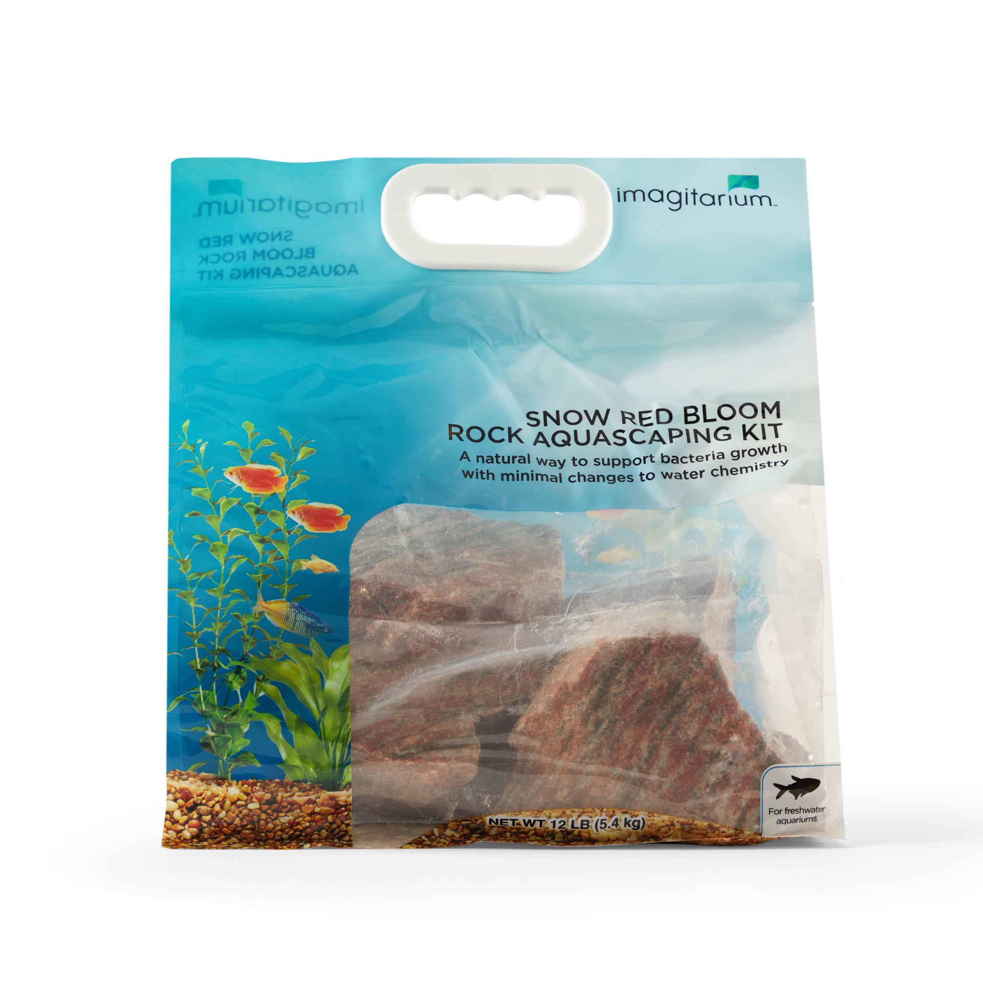 slide 1 of 1, Imagitarium Aquatic Red Bloom Rock Kit, 12 lbs., 1 ct