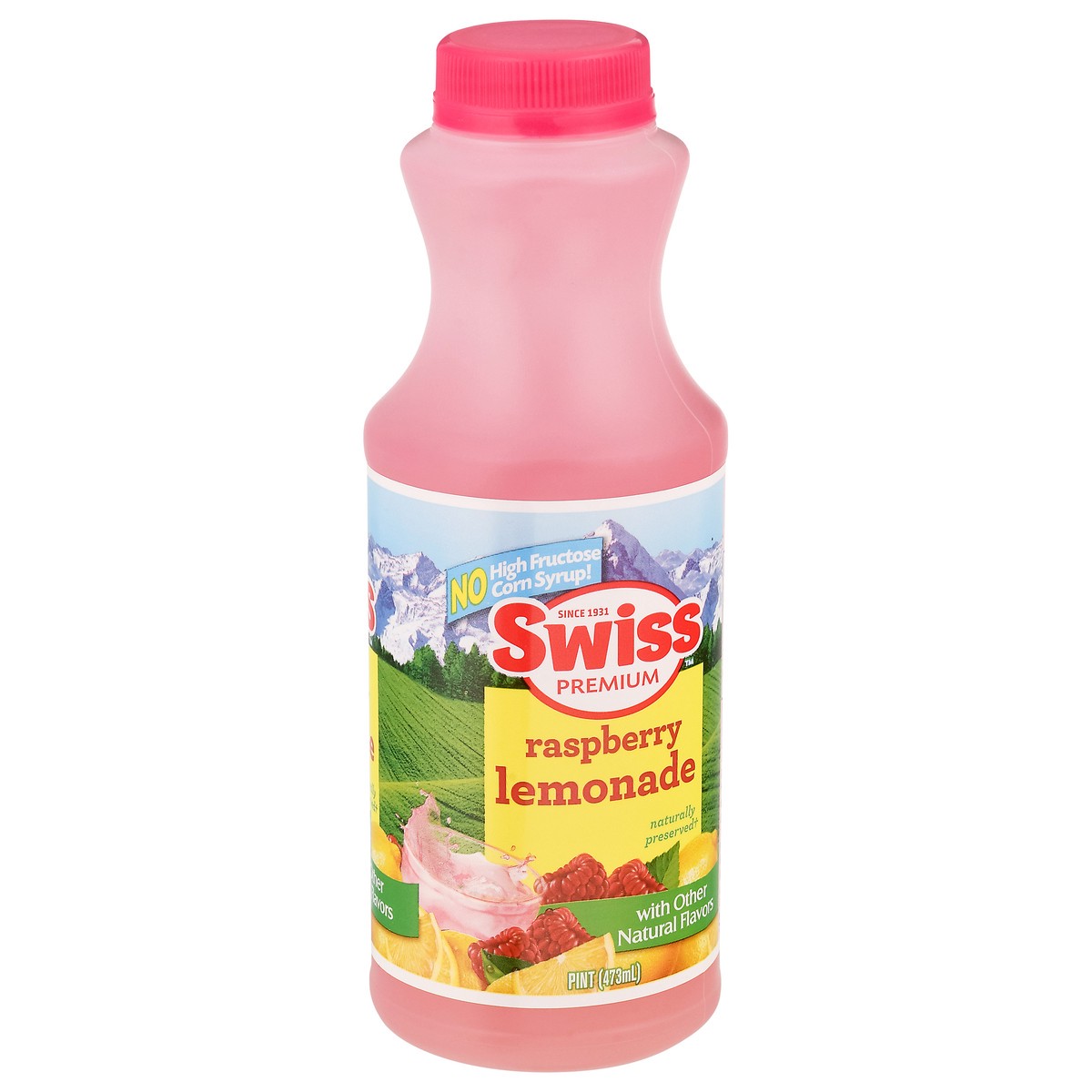 slide 8 of 14, Swiss Premium Raspberry Lemonade - 1 pint, 1 pint