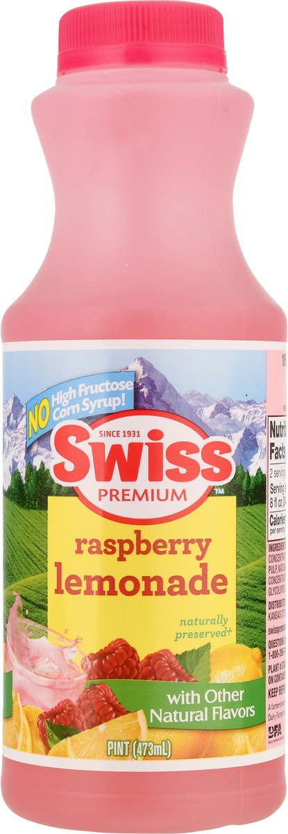 slide 13 of 14, Swiss Premium Raspberry Lemonade - 1 pint, 1 pint
