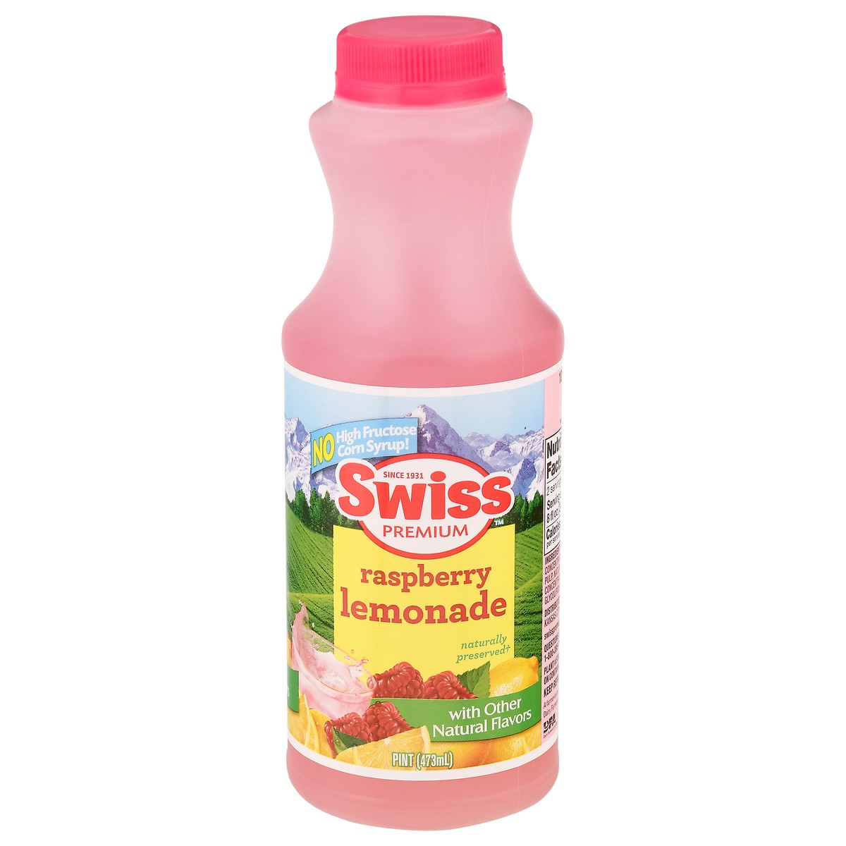 slide 6 of 14, Swiss Premium Raspberry Lemonade - 1 pint, 1 pint