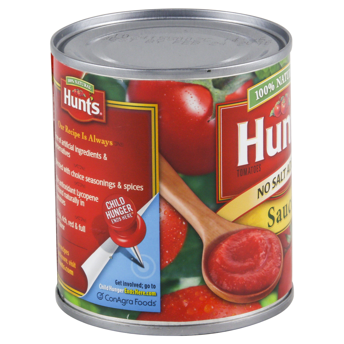 Hunt's No Salt Added Tomato Sauce 8 oz Shipt