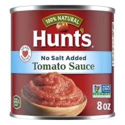 Hunt''s No Salt Added Tomato Sauce 8 oz