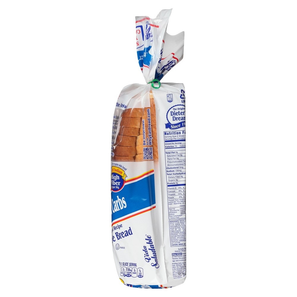 Healthy Life High Fiber White Bread 16 oz Shipt