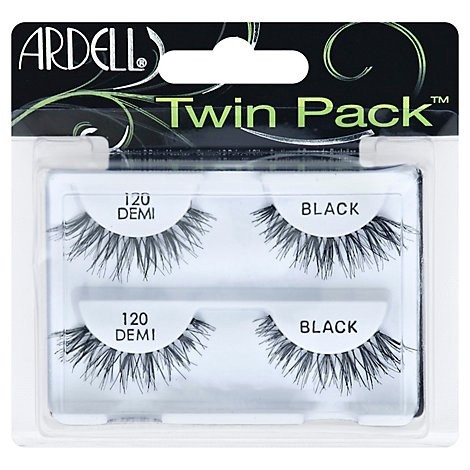 slide 1 of 1, Ardell Lashes, Double Up, Demi Black 120, Twin Pack, 2 ct