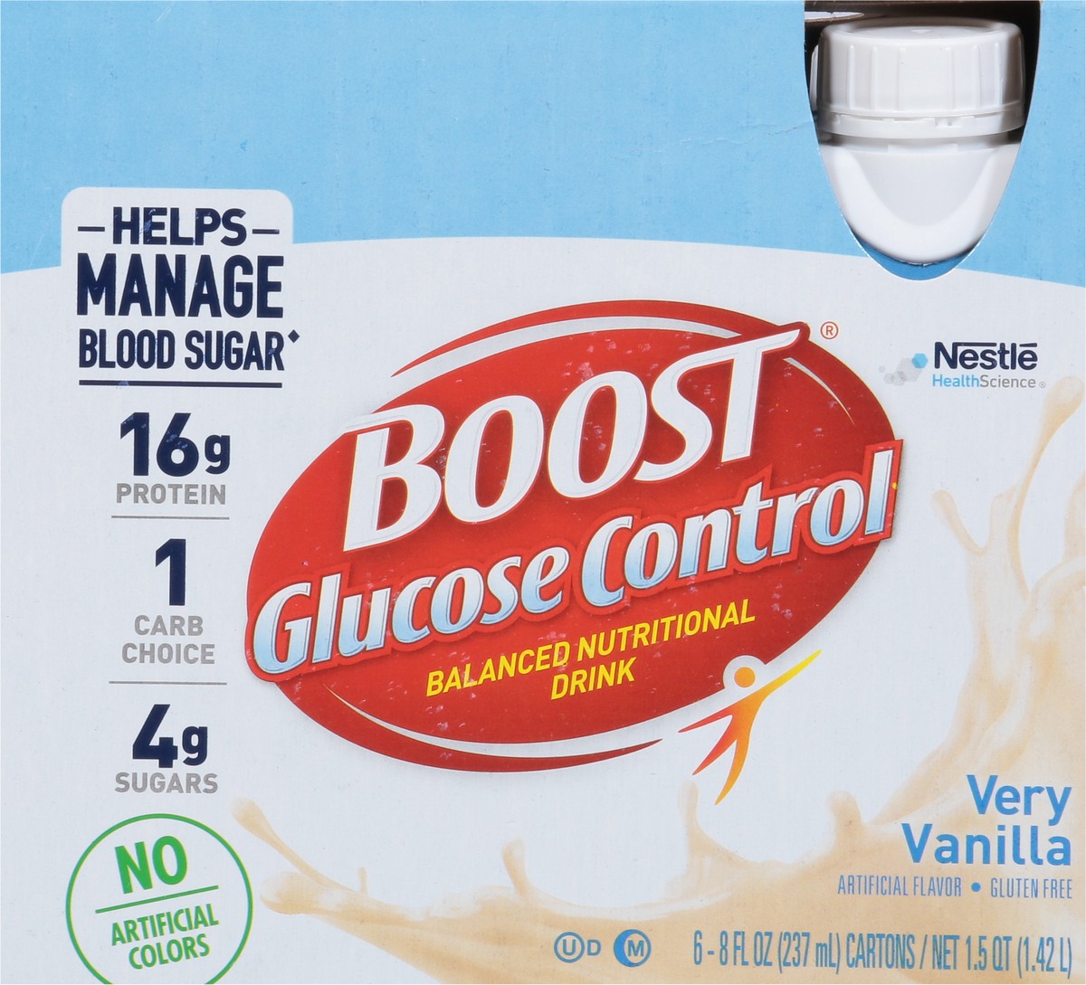 slide 5 of 9, Boost Glucose Control, Very Vanilla, 6 Ct, 1 ct