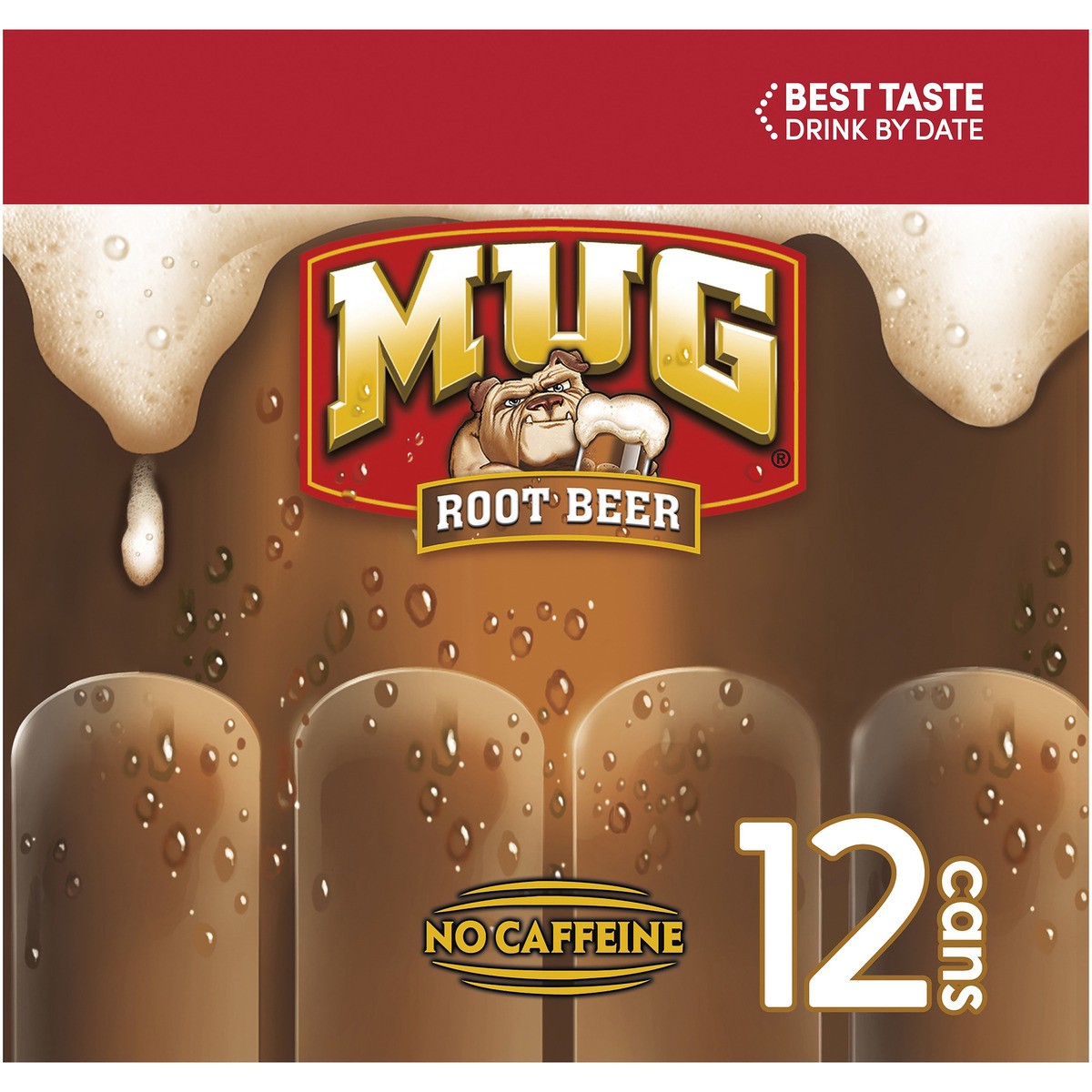 slide 7 of 9, Mug Root Beer Caffeine Free Soda, 12 ct; 12 fl oz