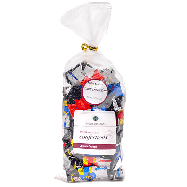 slide 1 of 1, Lunds & Byerlys Milk Chocolate Soldiers Mini 7.5 oz, 7.5 oz