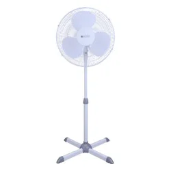 Utilitech 16-in Indoor Oscillating Pedestal Fan, in White