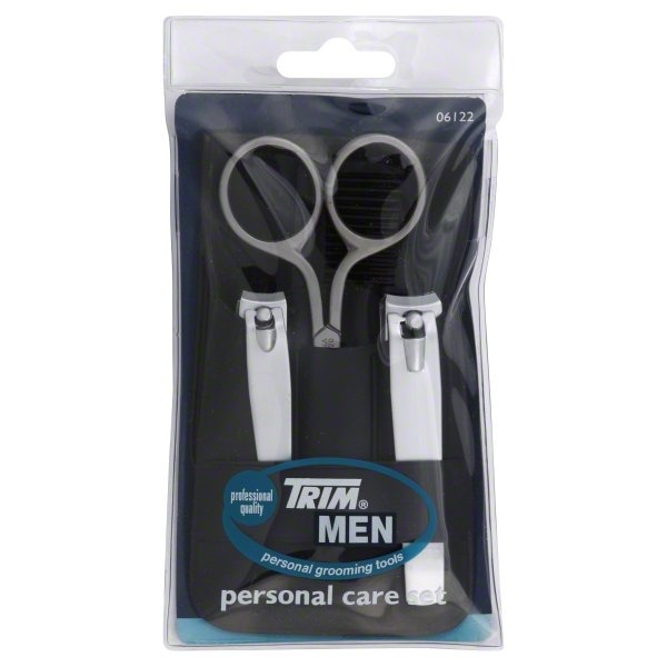 slide 1 of 1, Trim Nail Clippers, Toenail Clippers, Scissors & File Personal Care Set, 1 kit