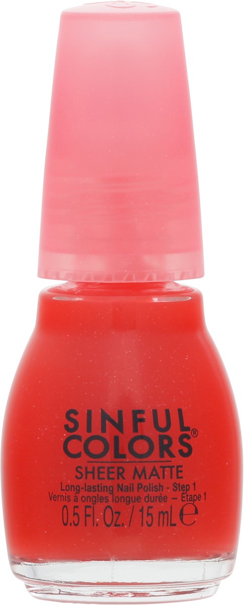 slide 7 of 11, Sinful Colors Sheer Matte Ruby Tutu 2756 Nail Polish 0.5 fl oz, 0.5 fl oz