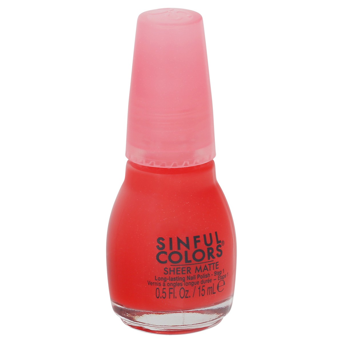 slide 2 of 11, Sinful Colors Sheer Matte Ruby Tutu 2756 Nail Polish 0.5 fl oz, 0.5 fl oz