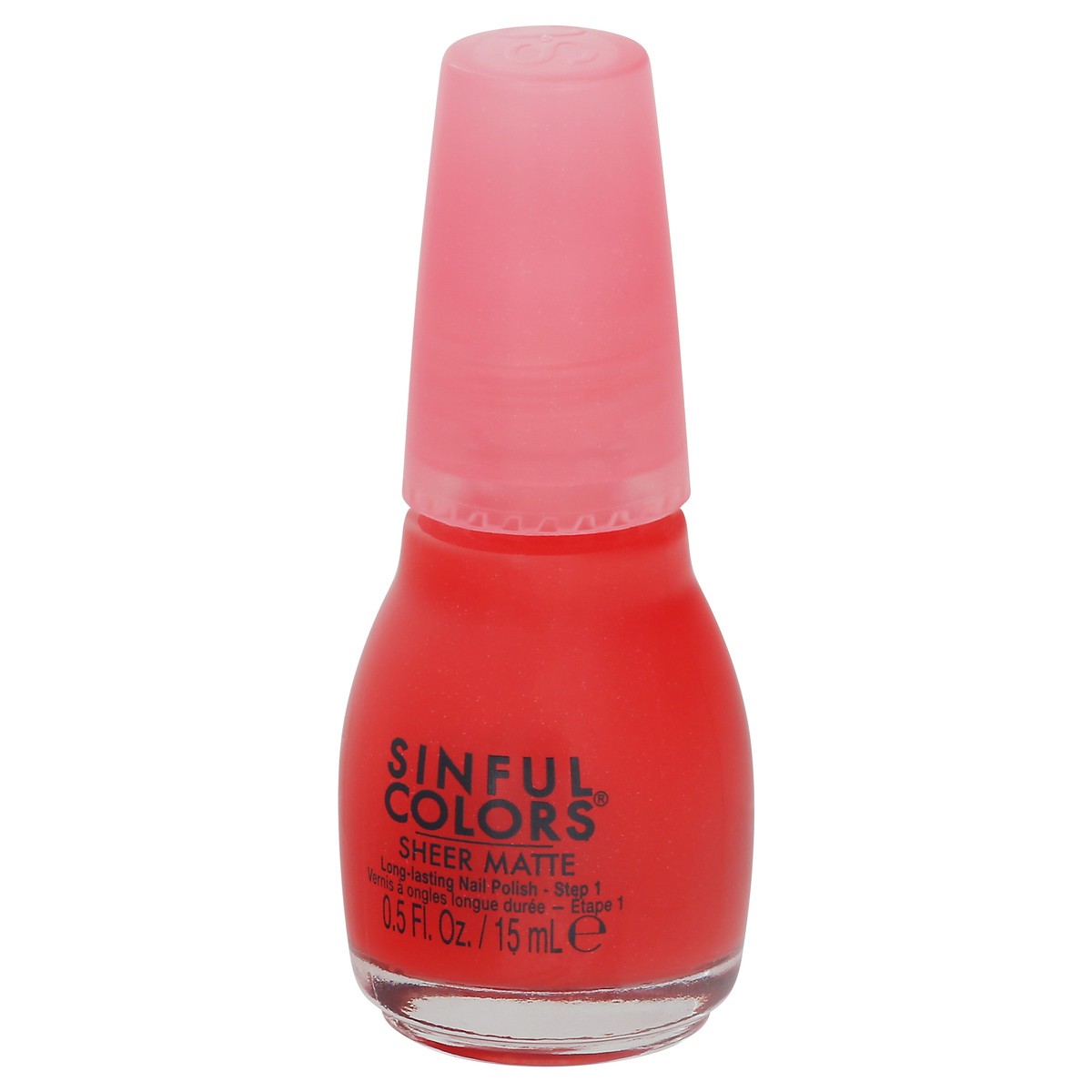 slide 5 of 11, Sinful Colors Sheer Matte Ruby Tutu 2756 Nail Polish 0.5 fl oz, 0.5 fl oz