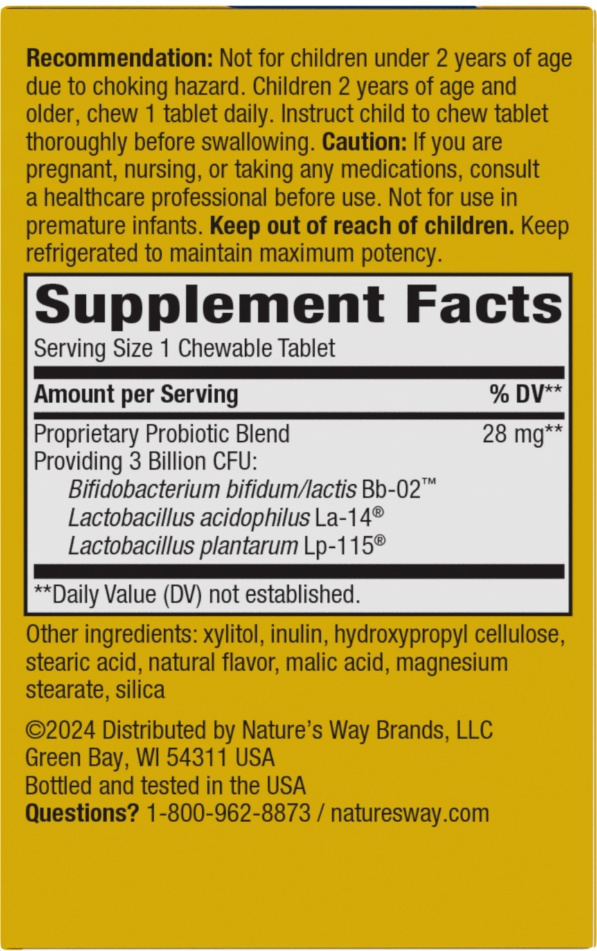 slide 4 of 5, Nature's Way Primadophilus Kids Probiotic, 1 ct