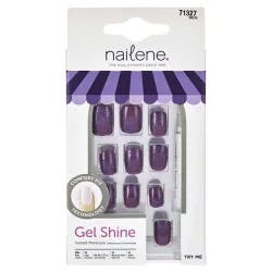 Nailene Gs Prple Diagonl Sprkl