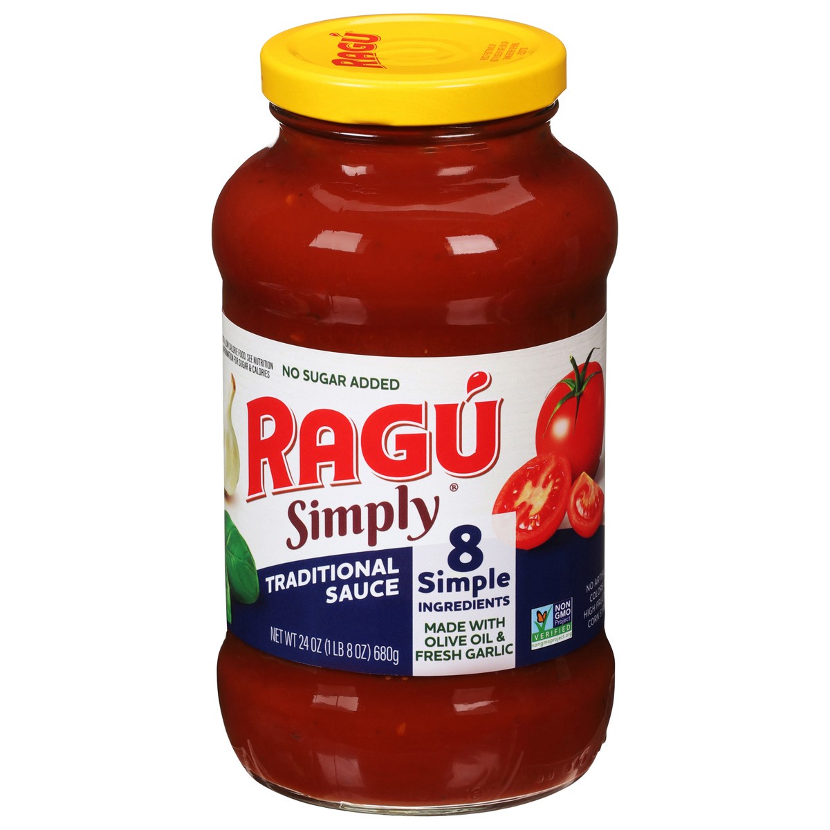 slide 3 of 9, Ragu Simply Traditional Sauce 24 oz, 24 oz