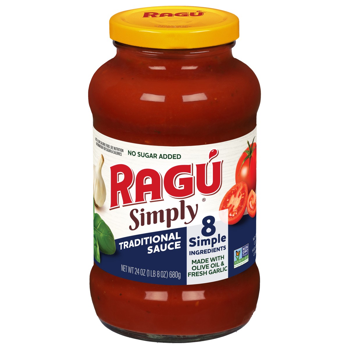 slide 1 of 9, Ragu Simply Traditional Sauce 24 oz, 24 oz