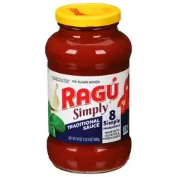 Ragu Simply Traditional Sauce 24 oz