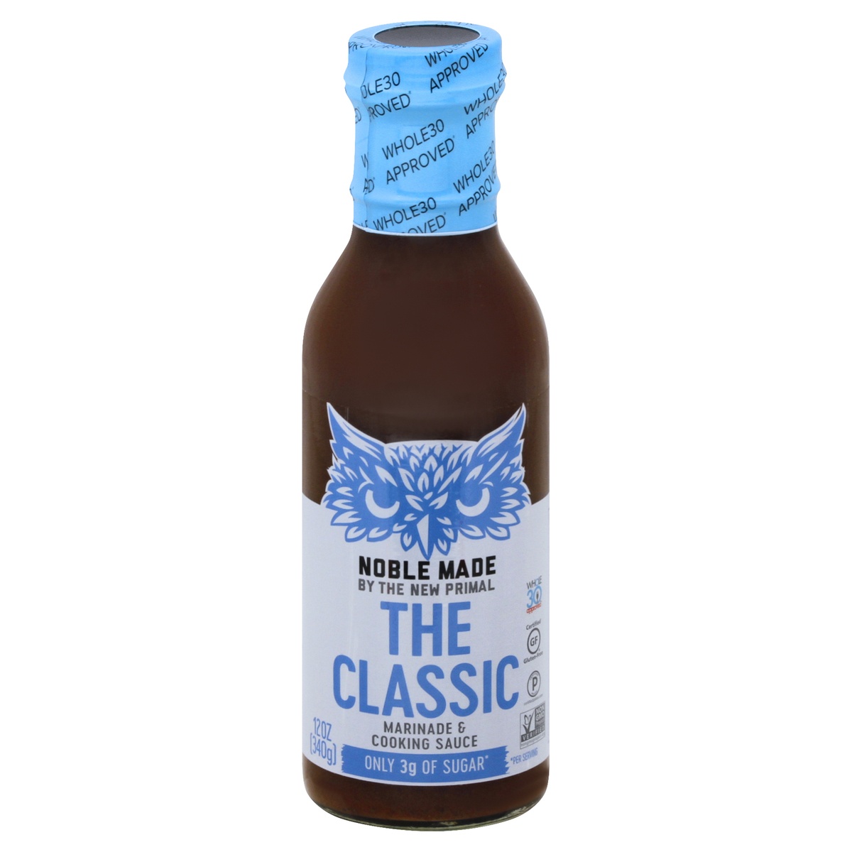 slide 1 of 8, The New Primal Classic Marinade & Cooking Sauce, 12 fl oz