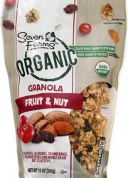 Seven Farms Organic Fruit & Nut Granola 13 oz