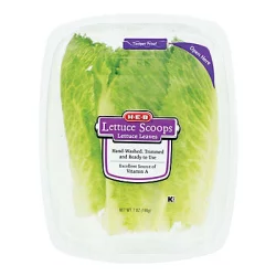 H-E-B Lettuce Scoops Lettuce Leaves