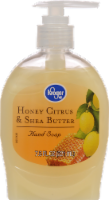 slide 1 of 1, Kroger Honey Citrus & Shea Butter Liquid Hand Soap, 7.5 fl oz