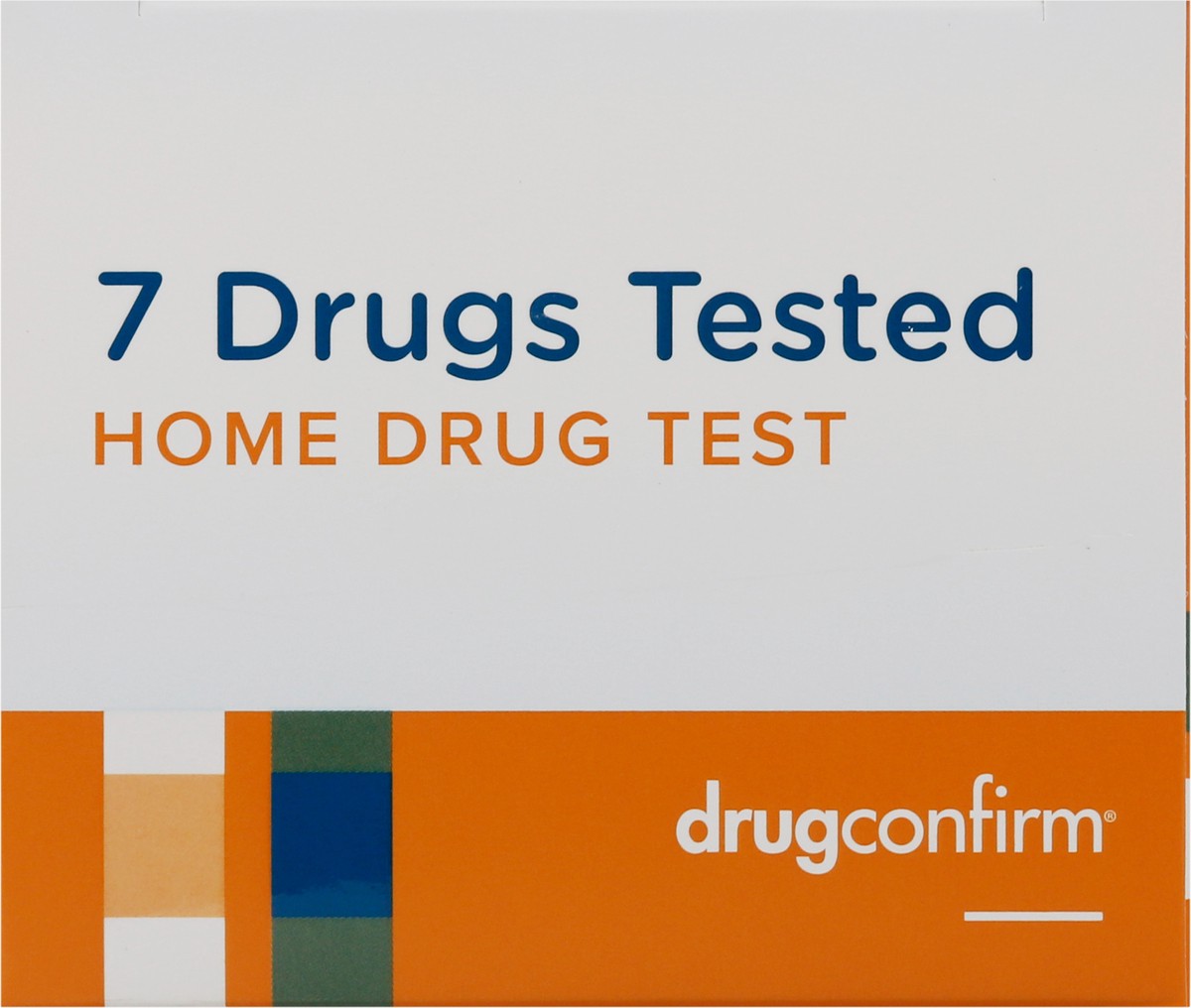 slide 5 of 9, DrugConfirm 7 Drugs Home Drug Test 1 ea, 1 ct
