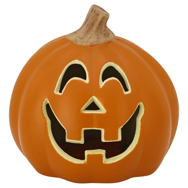 slide 1 of 1, Seasons Small Light Up Jack O Lantern, 1 ct