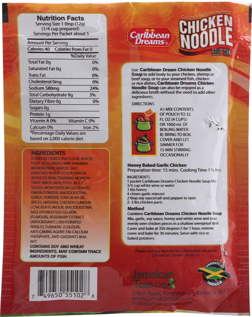 slide 8 of 9, Caribbean Dreams Chicken Noodle Soup, 1.7 oz