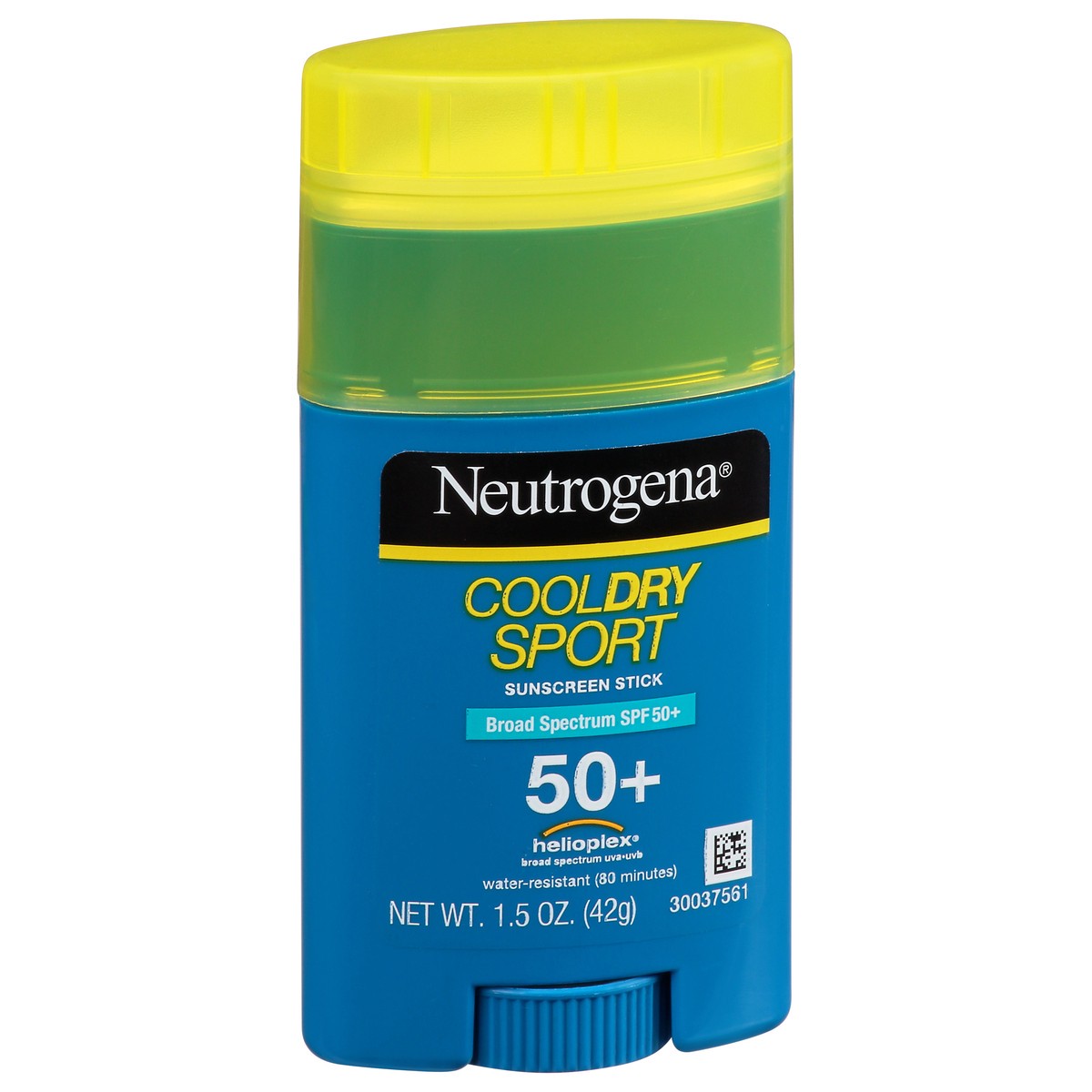 slide 5 of 9, Neutrogena CoolDry Sport Sunscreen Stick with Broad Spectrum SPF 50+ UVA/UVB Protection, Sweat- & Water-Resistant Sunscreen Stick for Face & Body, Oil- & PABA-Free Formula, 1.5 oz, 1.5 oz