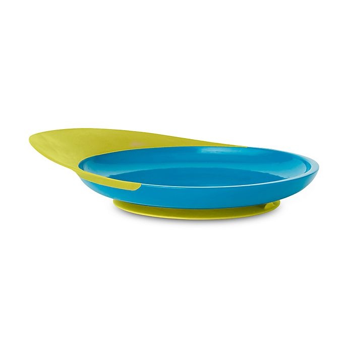 slide 1 of 1, Boon CATCH PLATE with Spill Catcher - Blue/Green, 1 ct