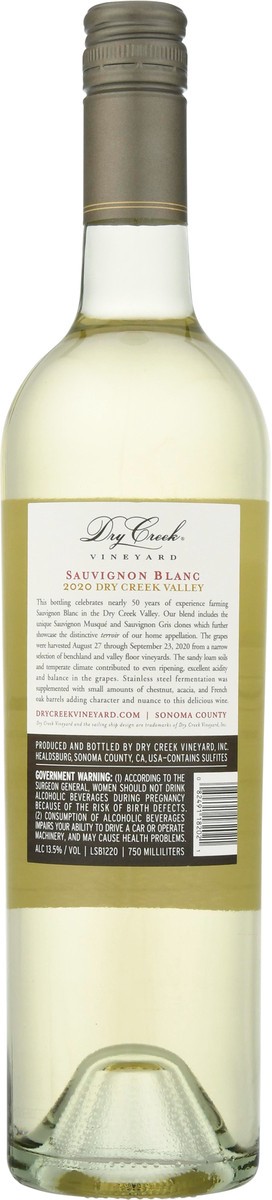 slide 8 of 9, Dry Creek Dry Creek Valley Sauvignon Blanc 750 ml, 750 ml