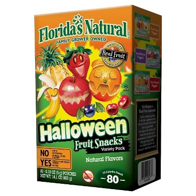 slide 1 of 1, Florida's Natural Halloween Fruit Nuggets, 80 ct; 14 oz