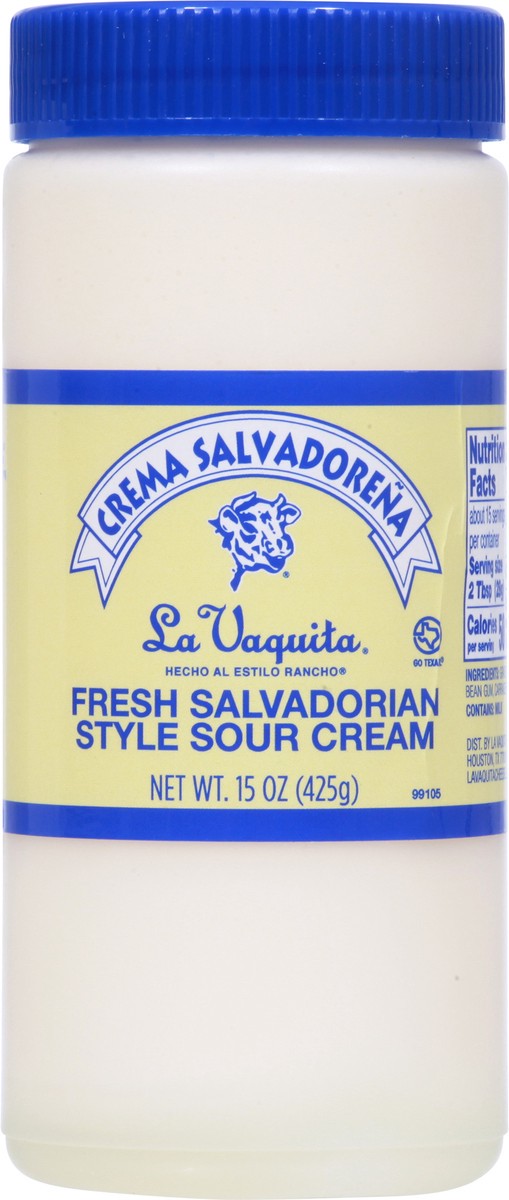 slide 11 of 12, La Vaquita Fresh Salvadorian Style Sour Cream 15 oz, 15 oz